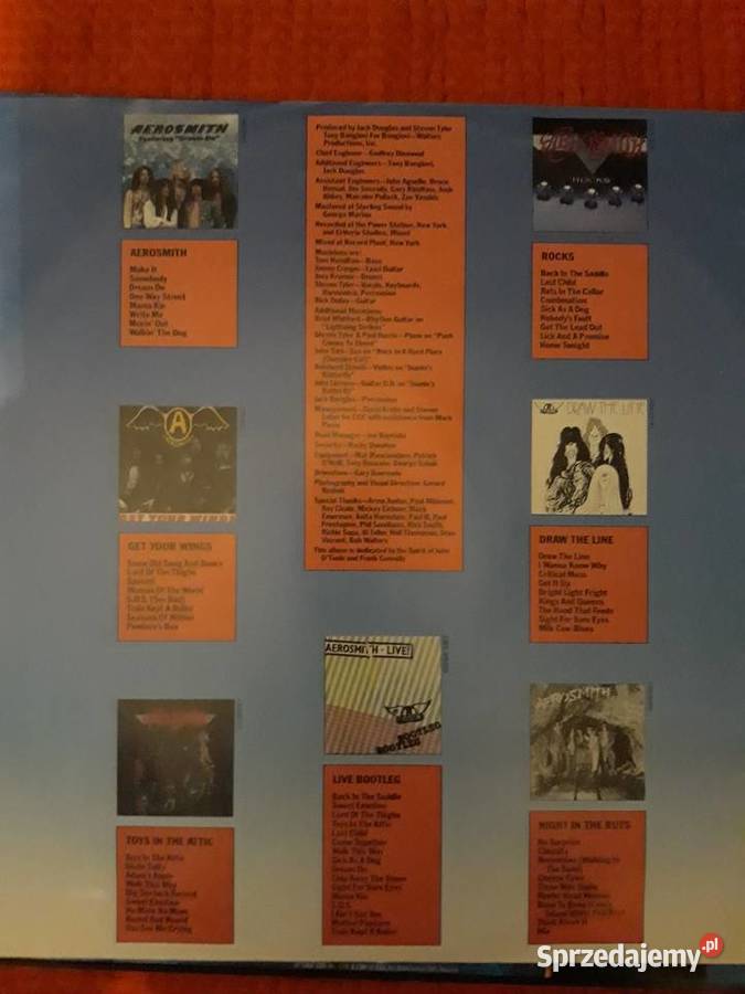 AEROSMITH ROCK IN HARD PLACE 1982