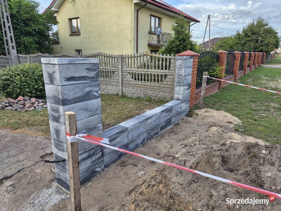 Bloczek ogrodzeniowy JONIEC Roma Horizon onyx Piotrowiec