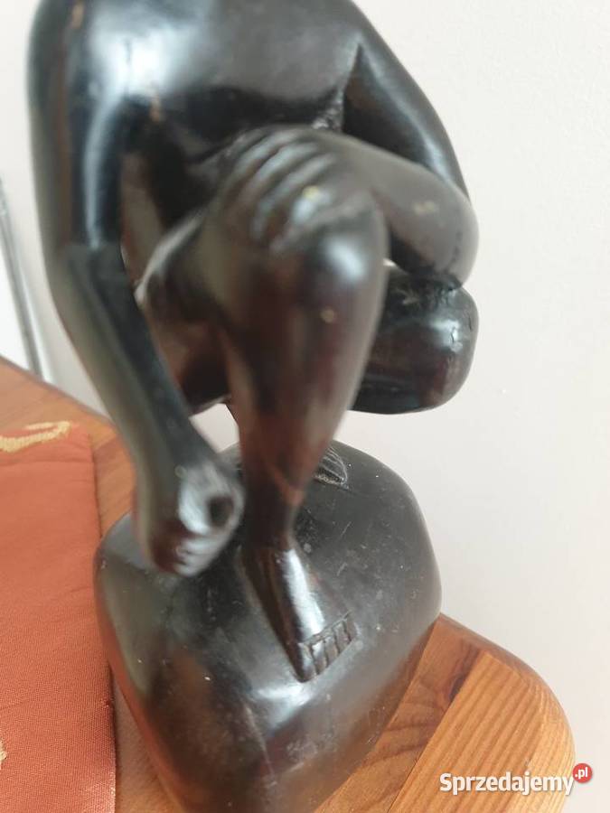 Figurka postać w kapeluszu