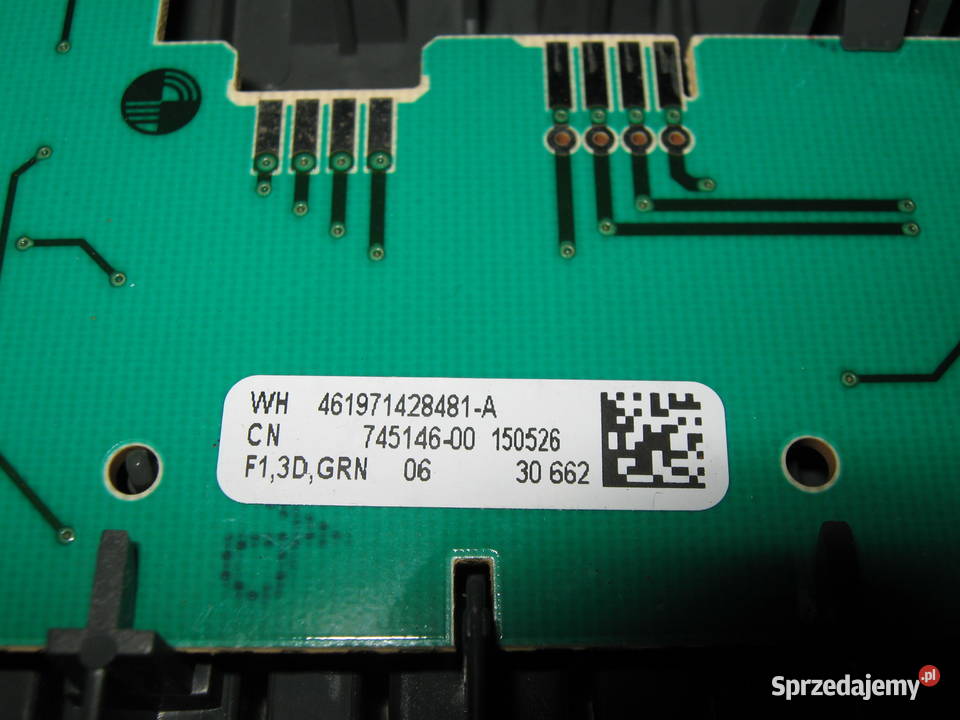 WHIRLPOOL 461971428481A MODUŁ STEROWANIA PRALKI wolnostojące Nowy Sącz