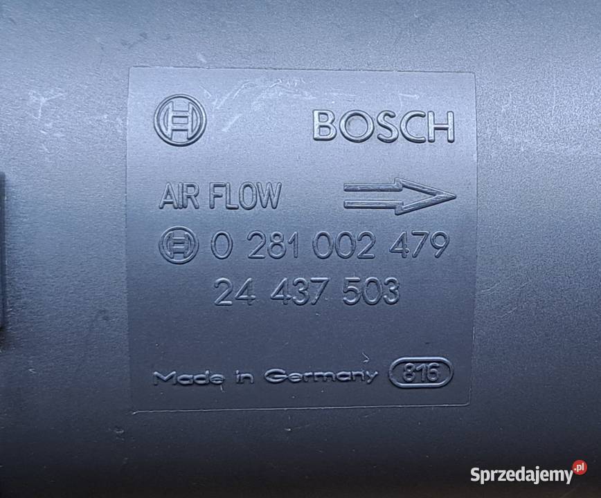 PRZEPŁYWOMIERZ OPEL VECTRA C SIGNUM 20 22 DTI
