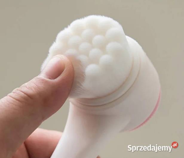 Szczoteczka do mycia twarzy silikonowa różowa AS Pozostałe Płock sprzedam