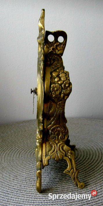 Zegar z mosiądzu Odlew wielkopolskie Kalisz sprzedam