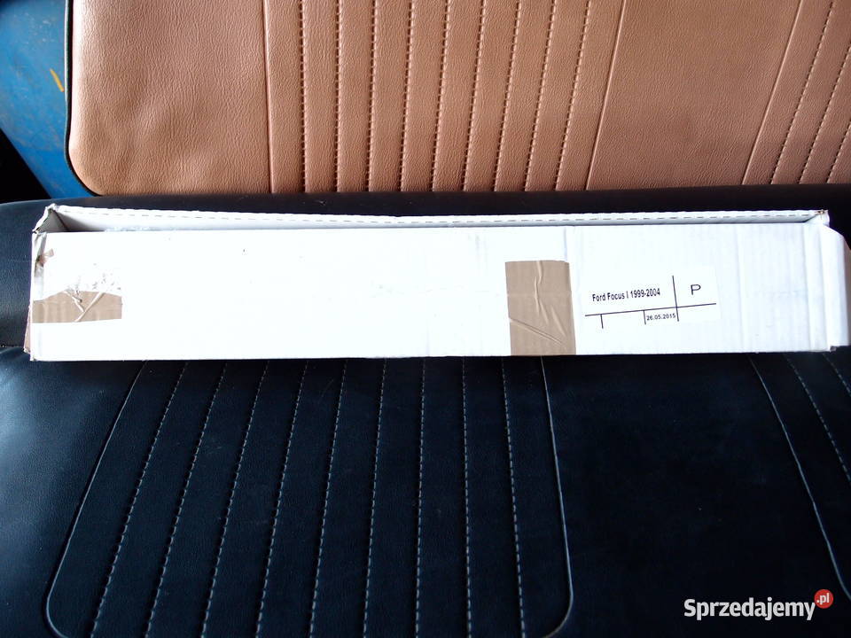 Komplet nakładki progowe Ford Focus mk1 metalowe Pozostałe Łódź