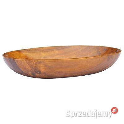 Umywalka z drewna tekowego 60x40x10 326162 Warszawa