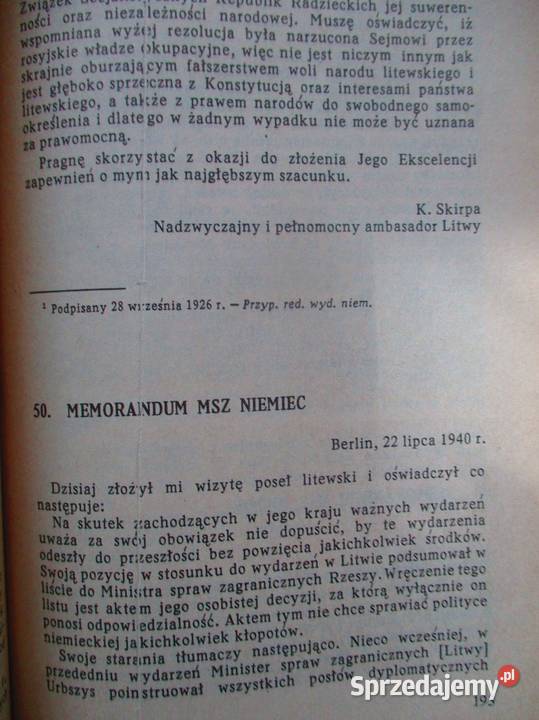 Białe plamy ZSRRNiemcy 1939 1941 dokumenty Łódź