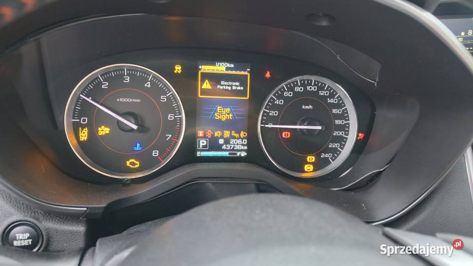 Subaru XV 16 2019r pokolizyjne na części 43000km lubelskie Janów Lubelski