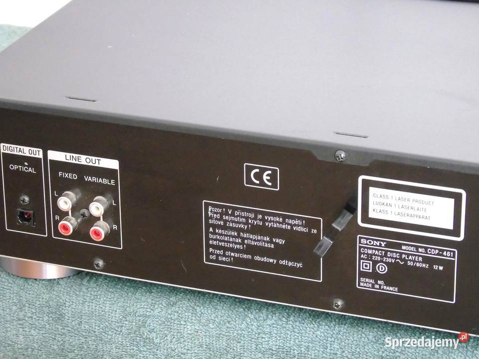 CD Sony CDP461 ładny WYSYŁKA podkarpackie Jasło