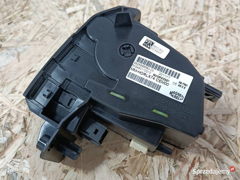 Przycisk Przełącznik Start Stop Citroen DS7 1722 Wyposażenie wnętrza sprzedam