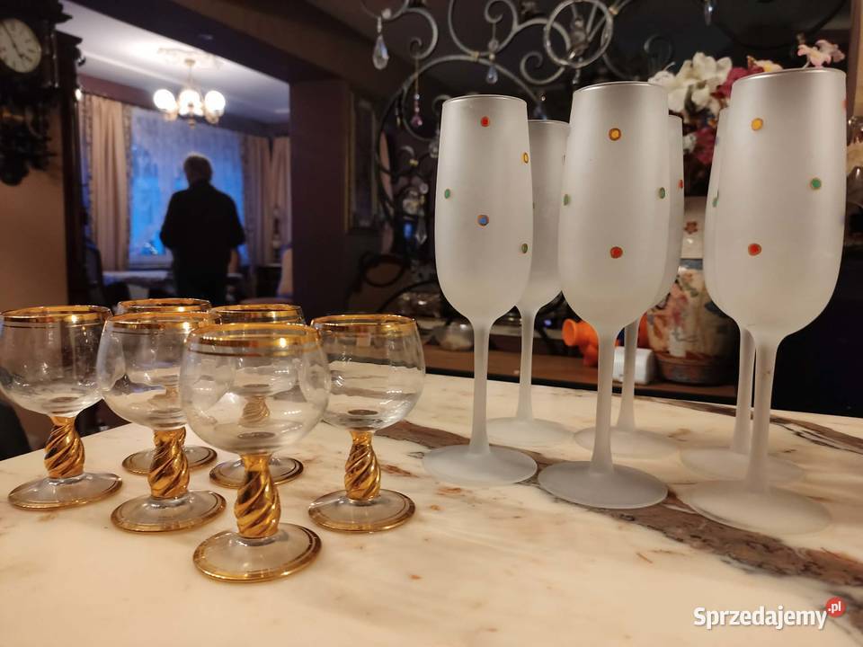 lampki kieliszki szkło krystał Gorzów Wielkopolski sprzedam