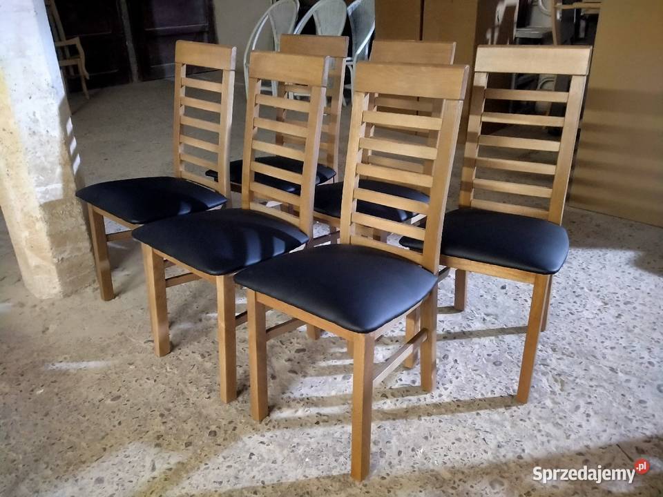 Nowoczesne krzesła bukowe Stargard sprzedam
