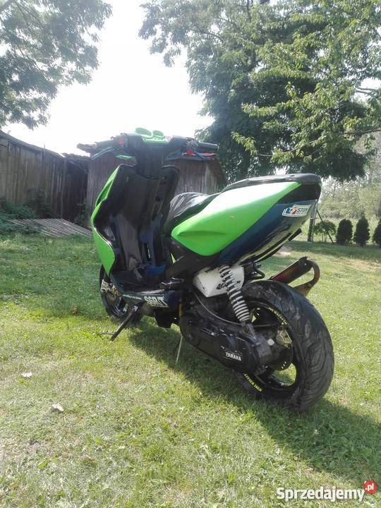 Yamaha aerox cała na części zielony