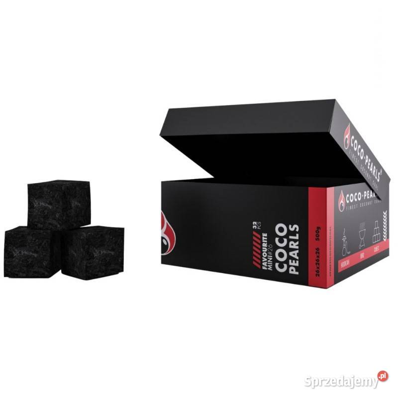 COCO PEARLS Węgiel do Fajki Wodnej Shisha 26mm Pozostałe Łódź