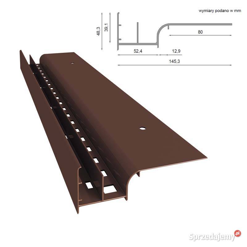 Profil na balkon taras wentylowany Renoplast W20 Dom i Ogród Warszawa