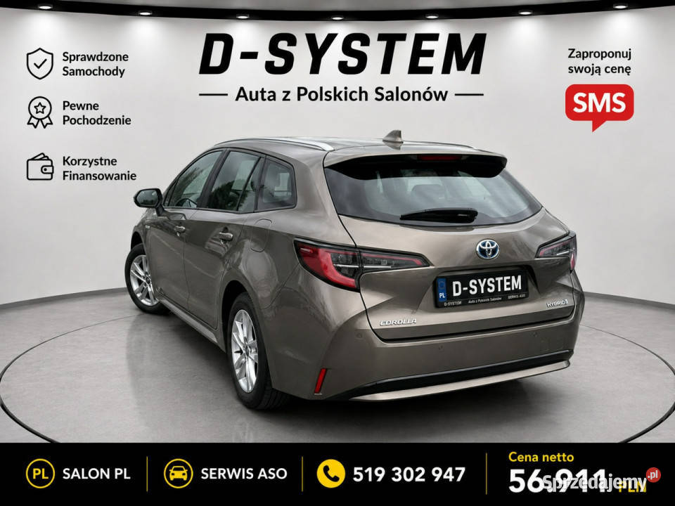 Toyota Corolla 22 Salon Polska 18 HYBRID 1wł z światła do jazdy dziennej Corolla Białystok