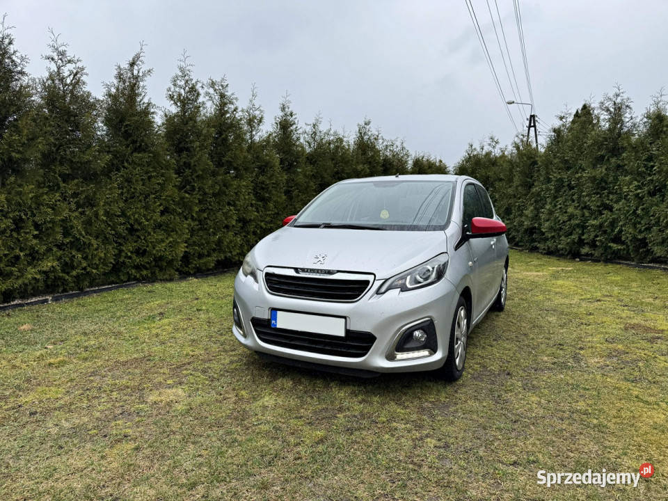 Peugeot 108 12 PureTech 82 5D Klima 87000 FV Zarejestrowany w Polsce Bliżyn sprzedam