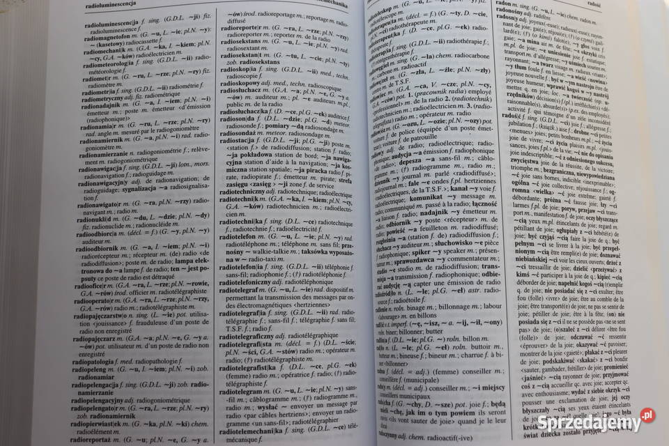 Wielki Słownik FrancuskoPolski Wiedza Powszechna Warszawa