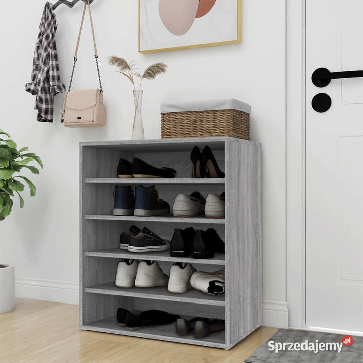 Szafka na buty szary dąb sonoma 60x35x70 Warszawa