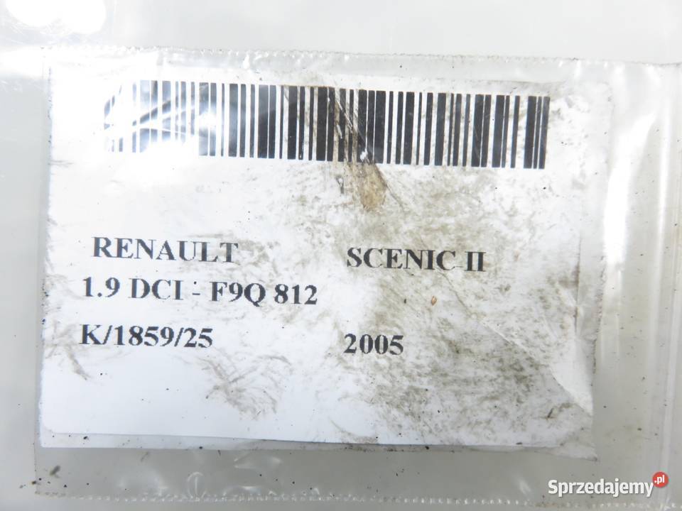 PIASTA TYLNA LEWA RENAULT SCENIC II 19 DCI małopolskie