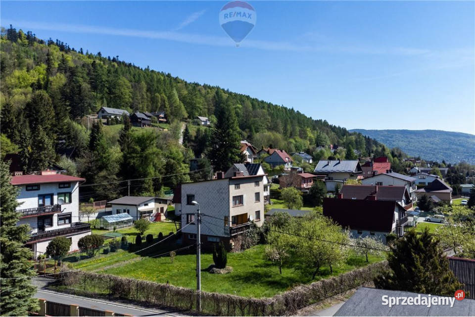 Dom w Bystrej widok na Szyndzielnię duża działka mieszkalny Bystra