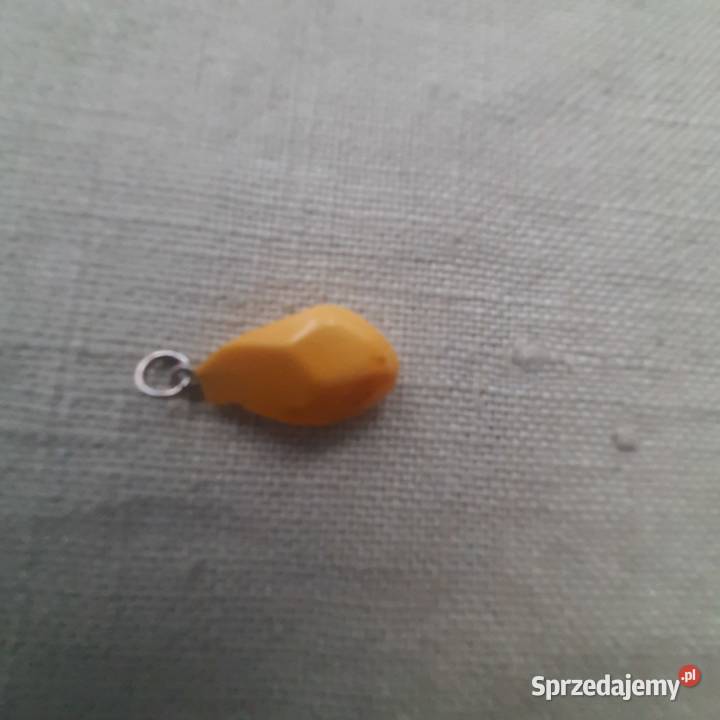 Zawieszka bursztynwa w srebrze Poznań