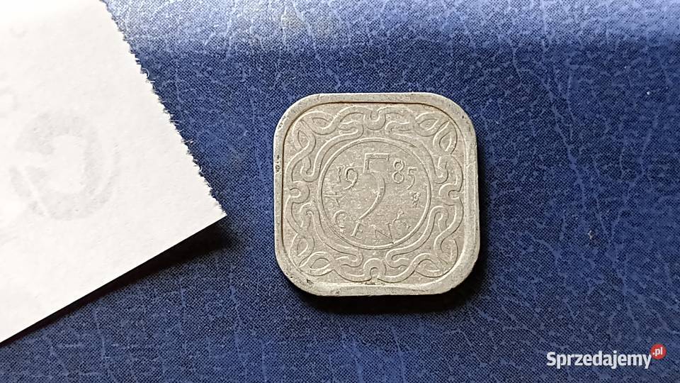 Stare monety 5 cent 1985 Surinam Numizmatyka Lesko