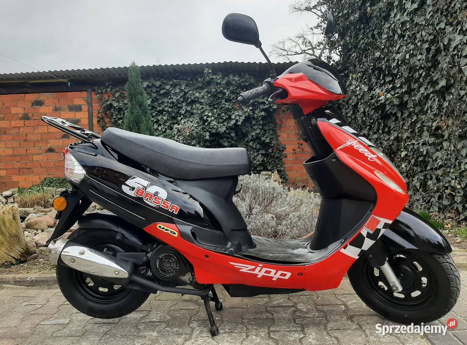 Zadbany skuter Zipp Otis 50 4t 2014r przebieg nieuszkodzony Tuczno