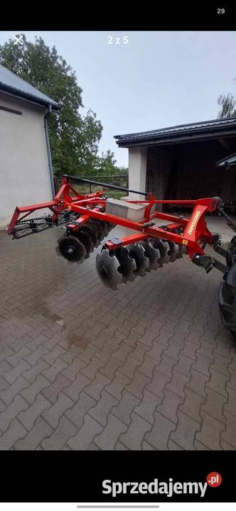 Talerzówka Selmar 2x9 z wałkiem Brody