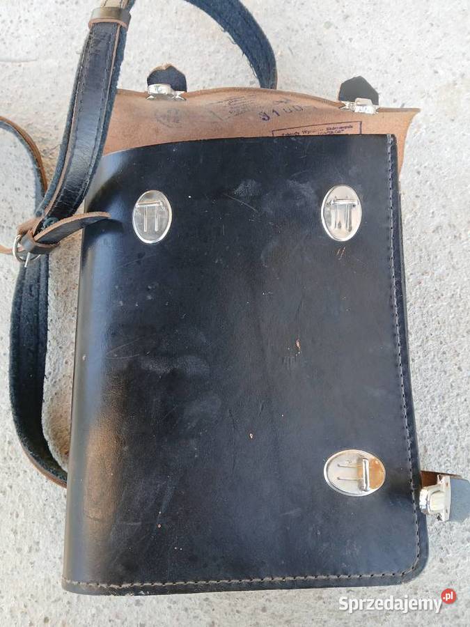 Raportówka torba milicyjna kujawsko-pomorskie Topólka