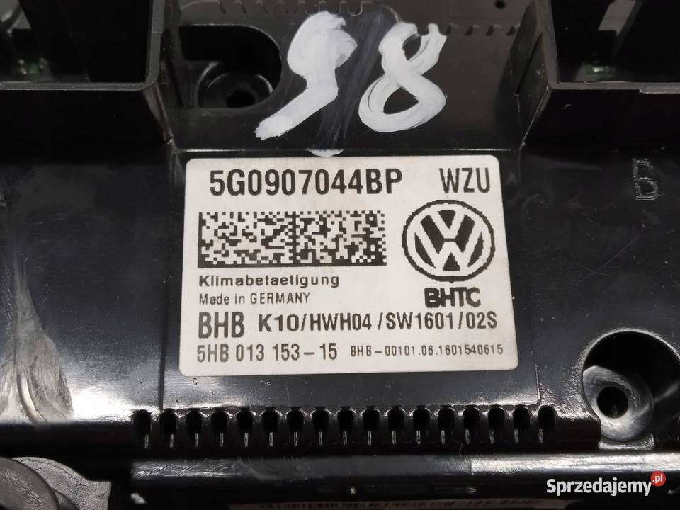 PANEL NAWIEWU 5G0907044BP VW Volkswagen Passat świętokrzyskie