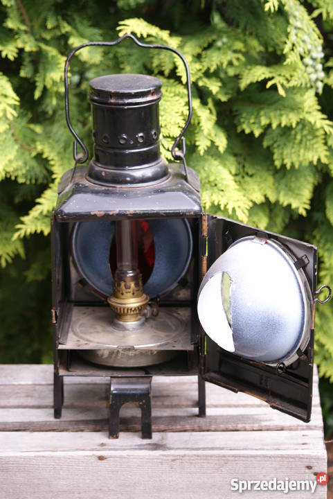 Stara lampa kolejowa naftowa mazowieckie Warszawa sprzedam