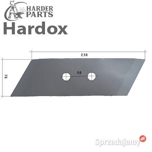 Dłuto 100hektarów HARDOX 6432/P części do pługa DURO