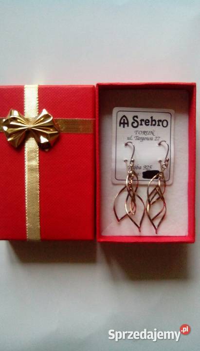 Kolczyki srebrne srebrne