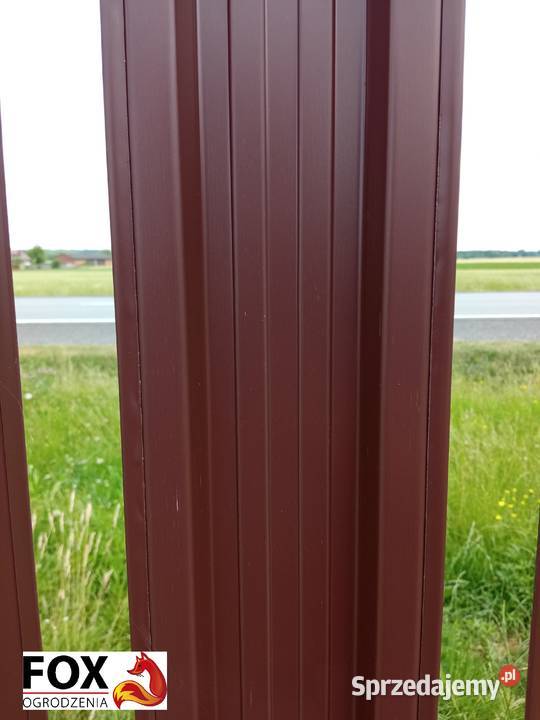 Sztachety metalowe szer 115 każda wysokość Biłgoraj