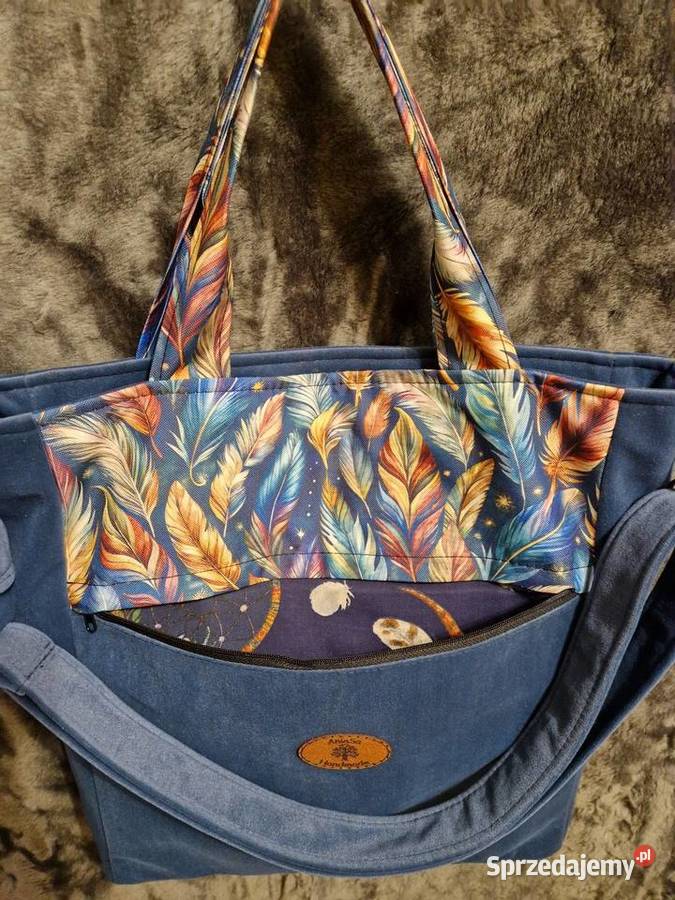 Torba na ramię handmade Na ramię  dolnośląskie sprzedam
