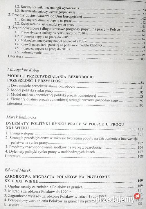 Problemy pracy i polityki społecznej w