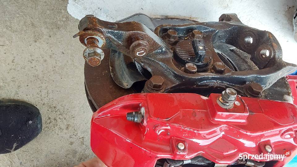 Zaciski Brembo 4 tłokowe z tarczami kompletne osobowe