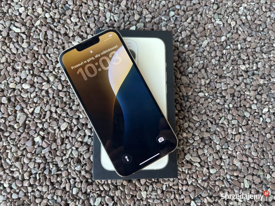 iPhone 13 PRO 128GB złoty stan idealny Łódź sprzedam