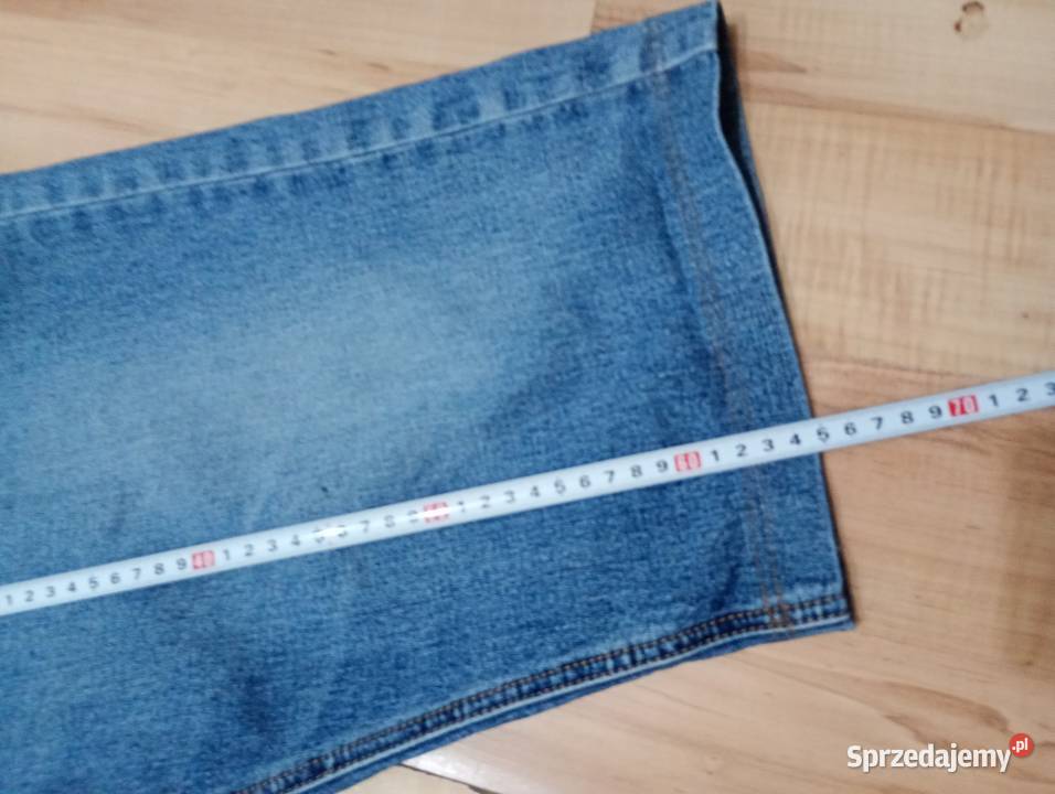 spodenki spodnie krótkie jeansowe SAROL W37 L32 Szczecin