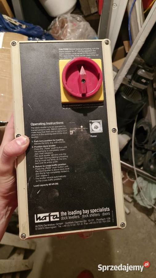 Panel sterowniczy bramy Hormann hafa alten wielkopolskie