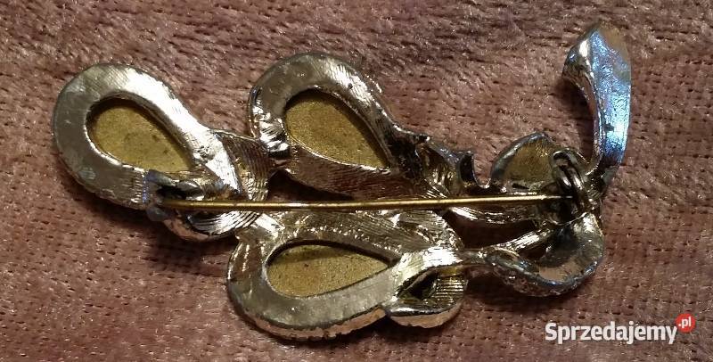 Staraangielska broszka łezkowa Ozdoby Ochojno