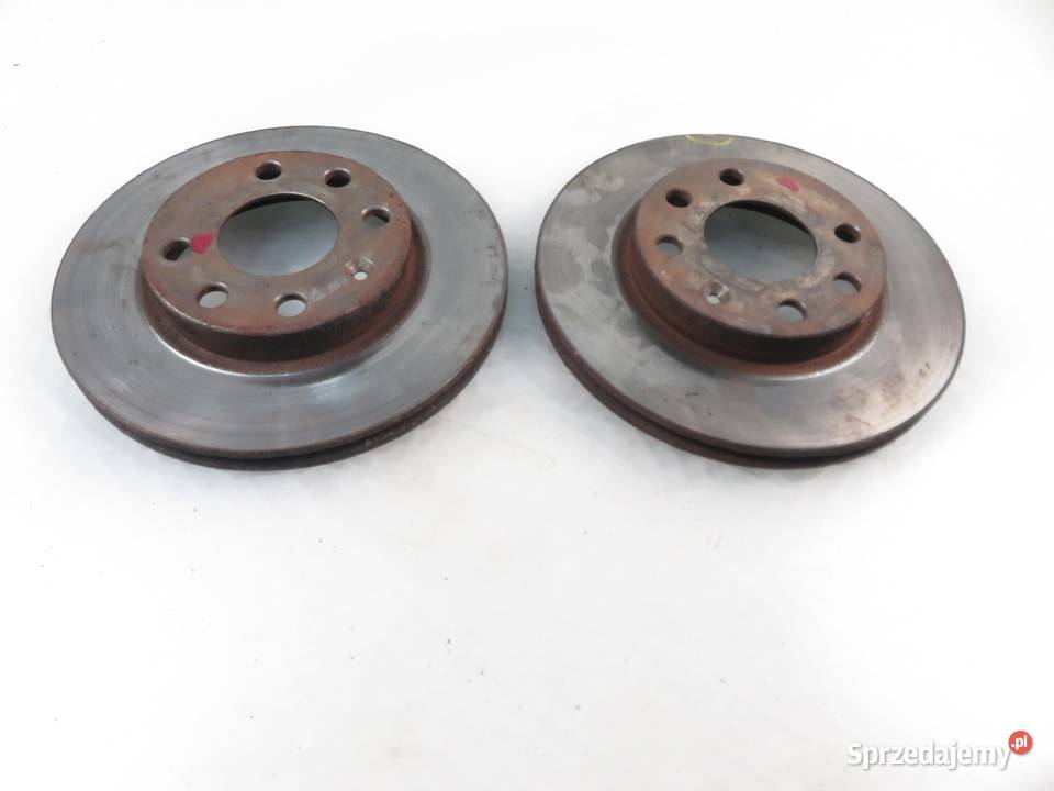 TARCZE HAMULCOWE PRZÓD CHEVROLET AVEO KALOS 14 B osobowe