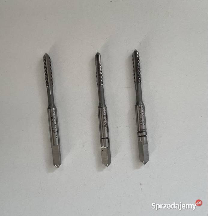 Gwintownik ręczny M3 6HX SE INOX FANAR Czarnożyły