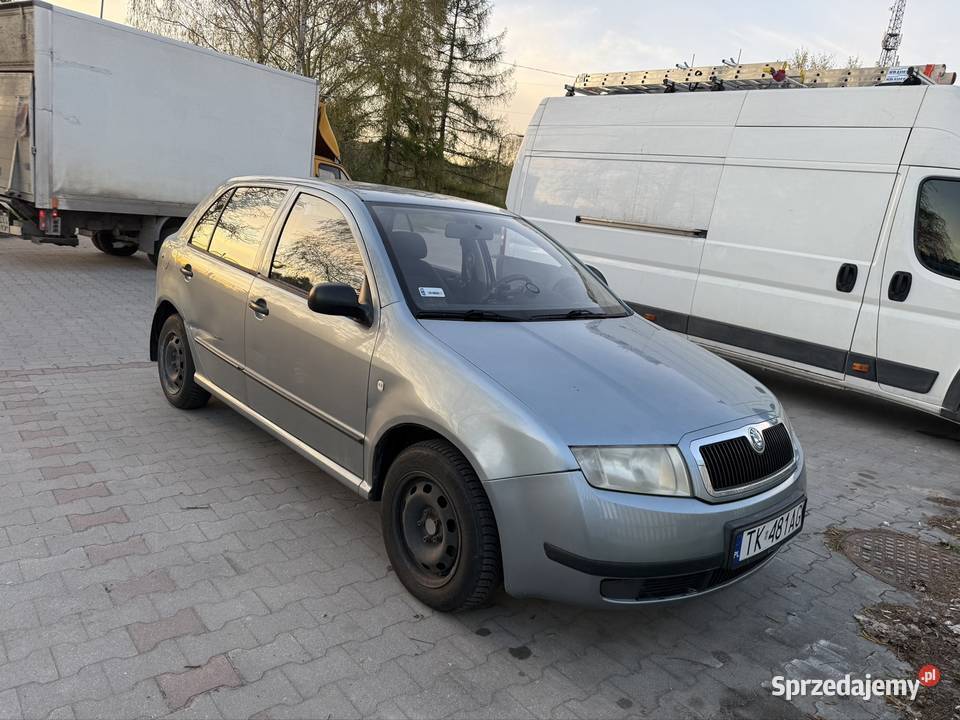 Skoda Fabia 14 Benzyna Wspomaganie Kierownicy nieuszkodzony Kielce sprzedam