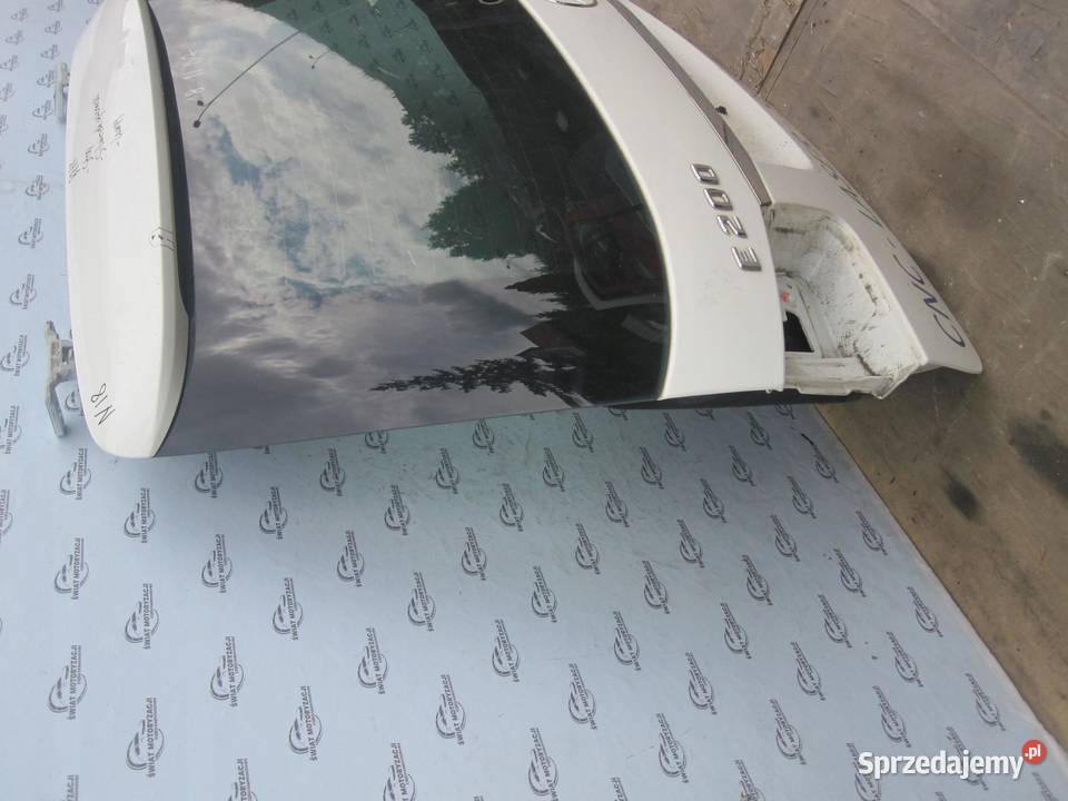MERCEDES E IV W212 12r klapa tył osobowe sprzedam