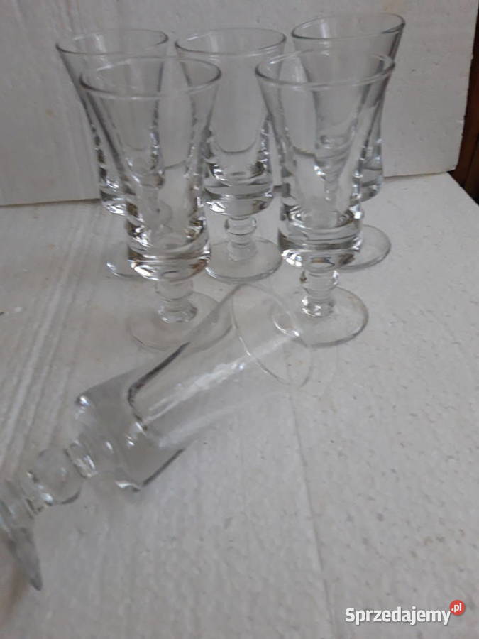 kieliszki do likieru nalewki szkło Warszawa