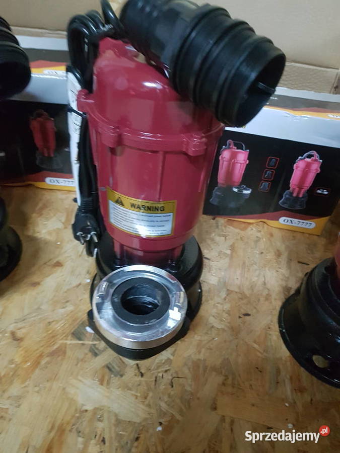 POMPA DO SZAMBA Z ROZDRABNIACZEM OX7777 3750 w Głogowa