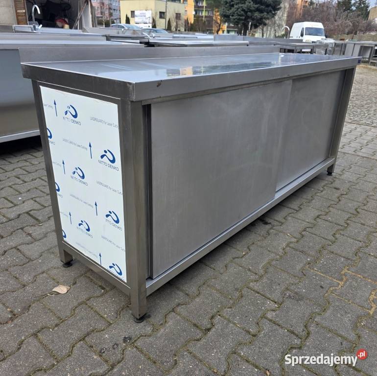 Stół Gastro z Szafką Drzwi Suwane 2006085 M1306 Nowe Skalmierzyce