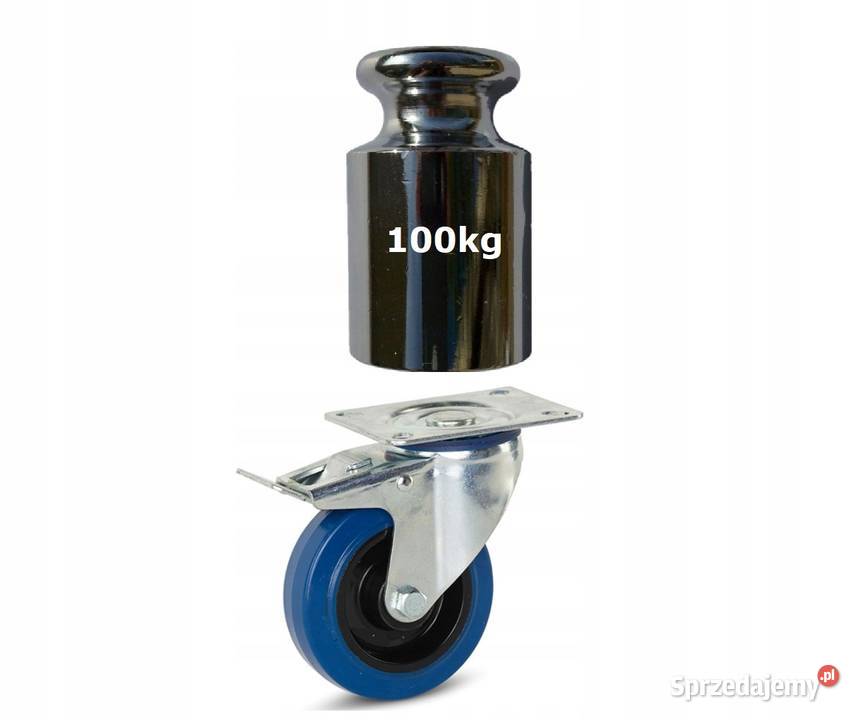 Koło Kółko Obrotowe z Gumy Hamulec 100mm 100 Kółka Kozienice