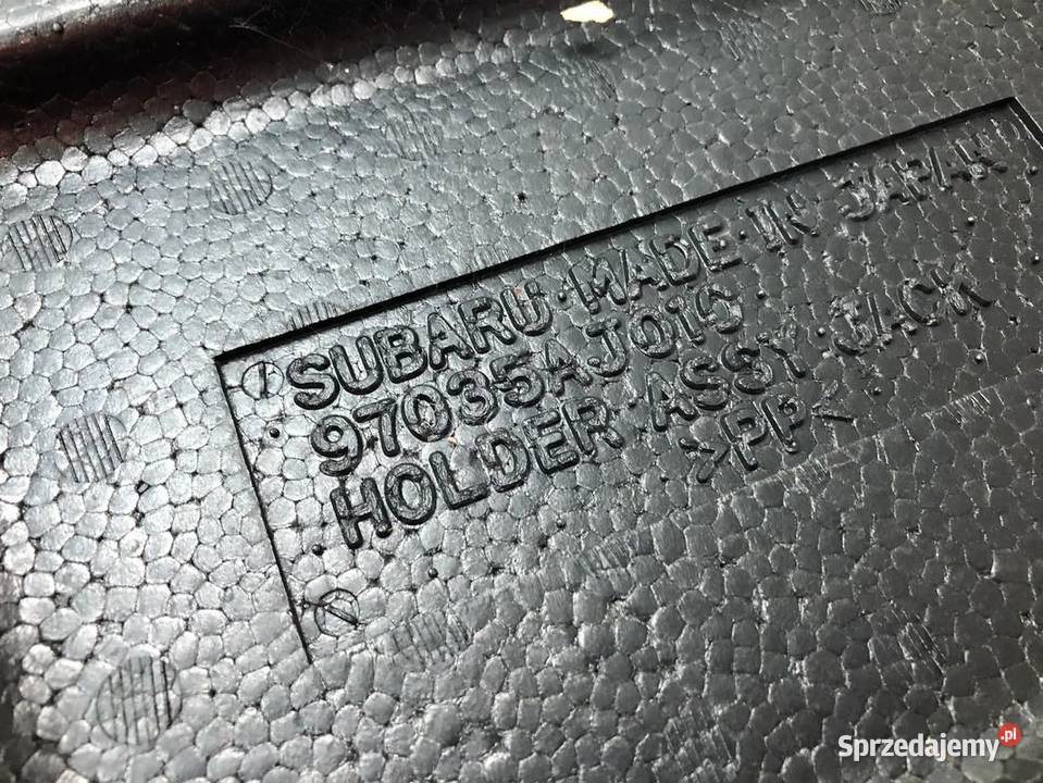 SUBARU OUTBACK IV 20092014 WKŁAD STYROPIAN osobowe